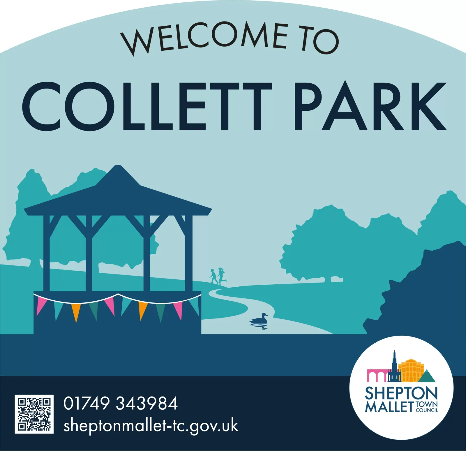 Collett Park Sign