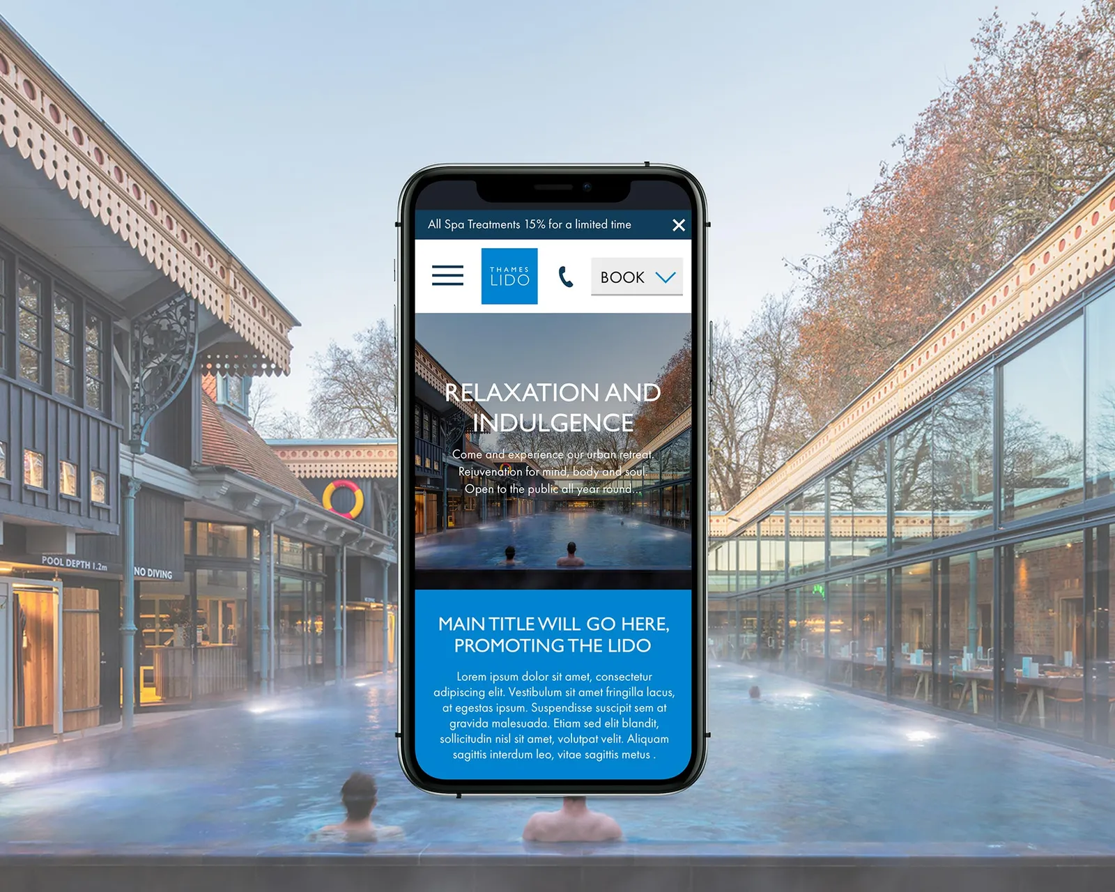 Bristol Lido UI/UX