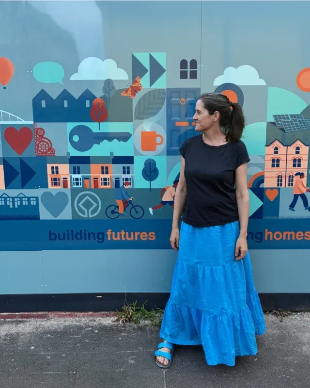 Exciting to work on this (really BIG!) project with the team @bathnescouncil. The hoarding designs have site-specific details to highlight the great work they are doing to bring more affordable homes to the area. You'll find these ones on Upper Bristol Road... hard to miss!