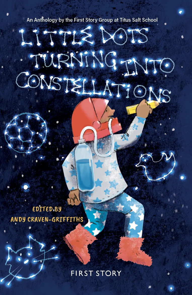Little Dots Turning into Constellations First Story book cover