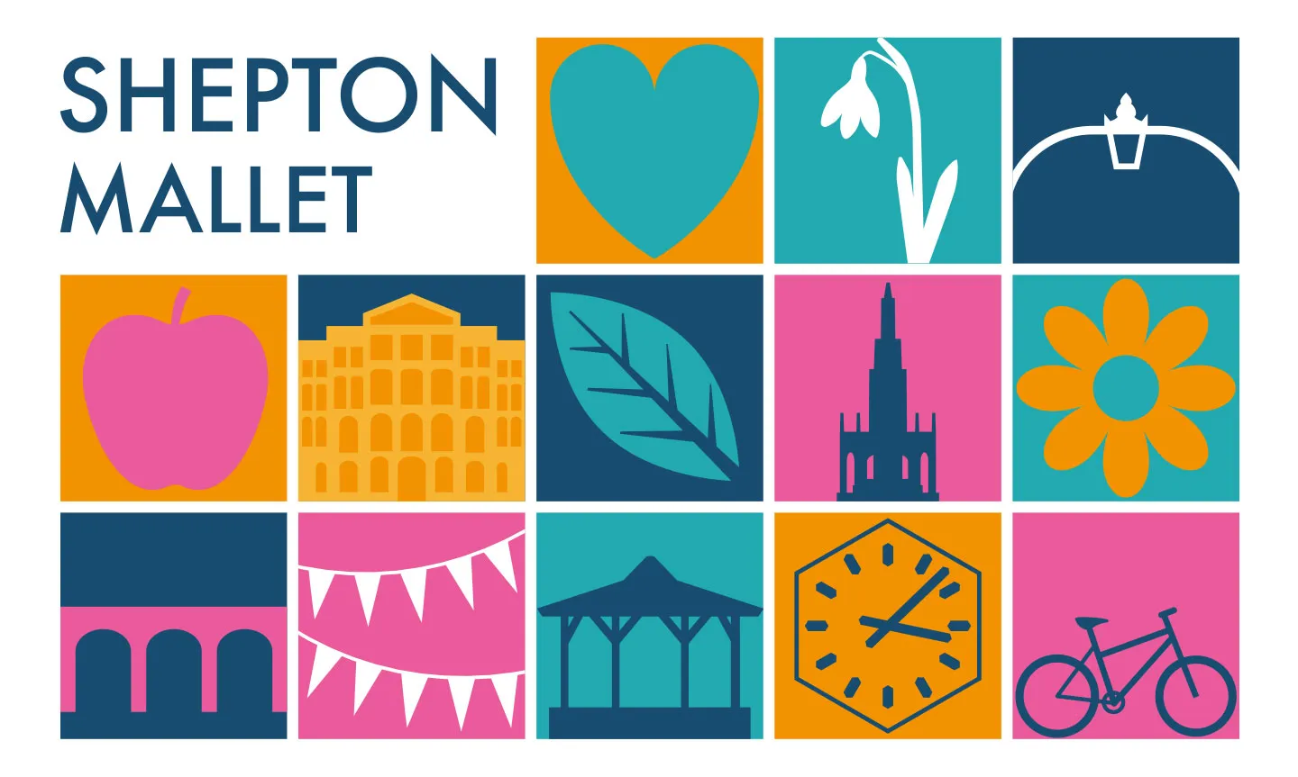Shepton Mallet Branding Tiles
