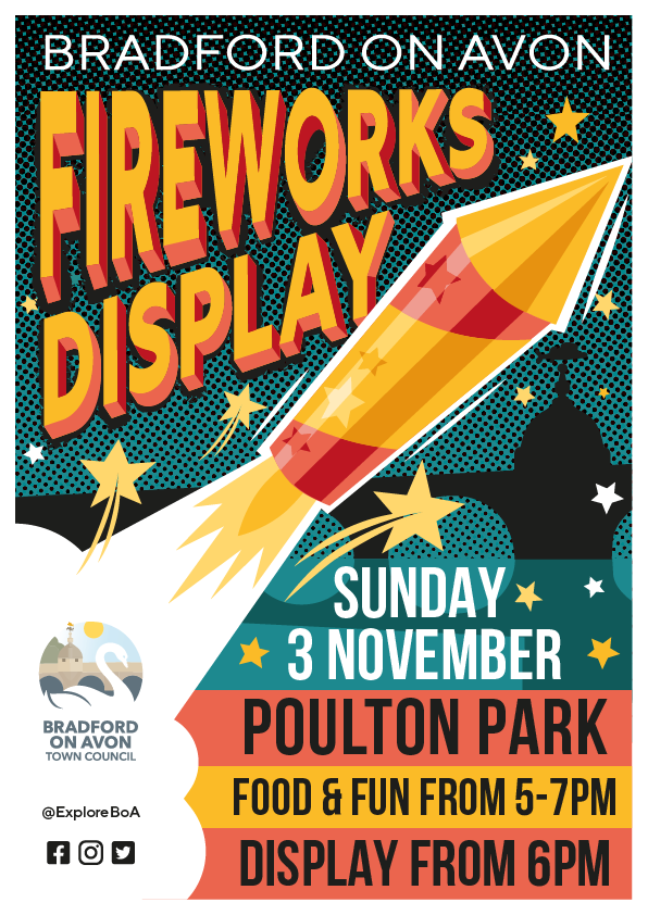 BoA Town Council Fireworks Poster