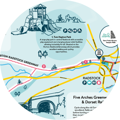 Greenway map detail