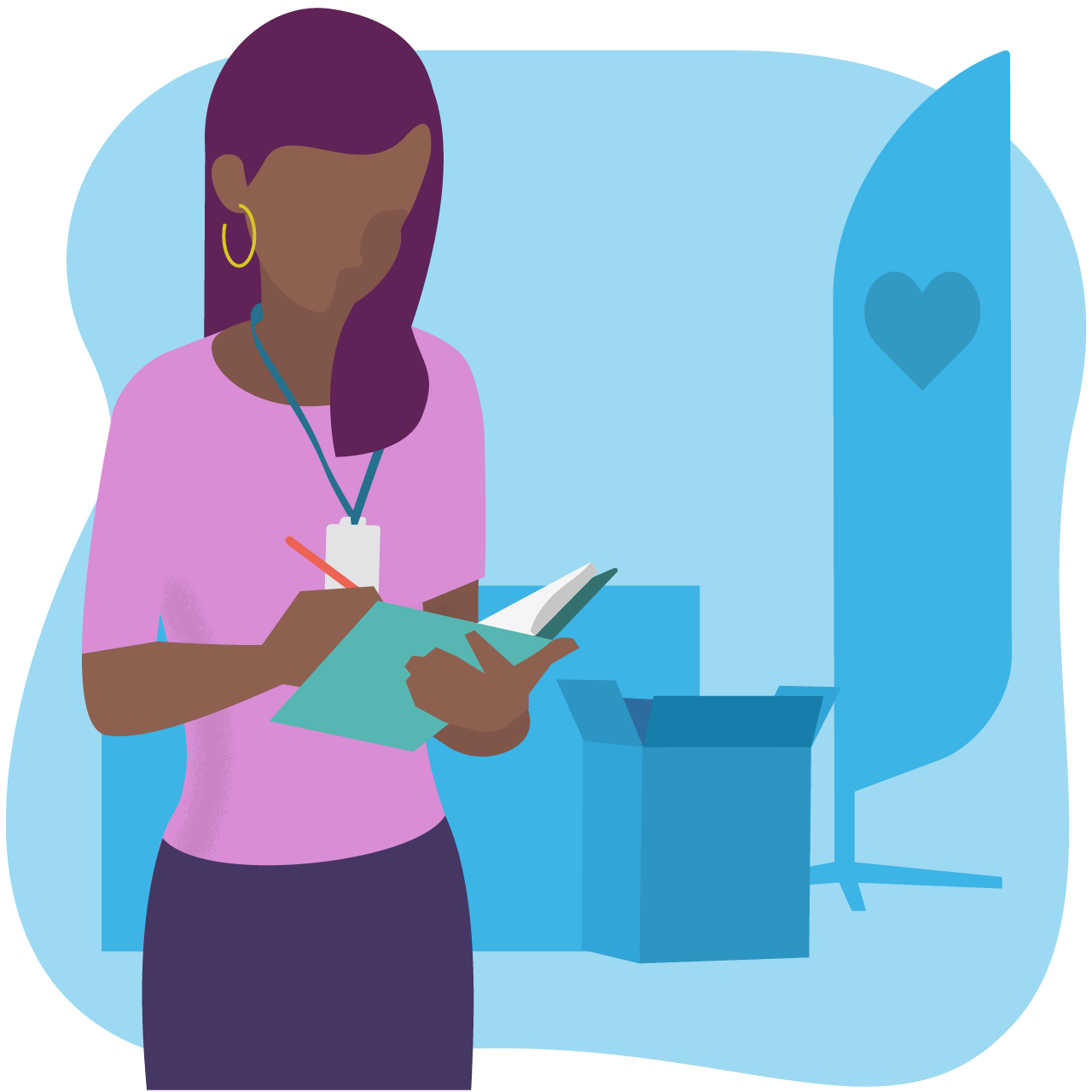 Nimble onboarding illustration