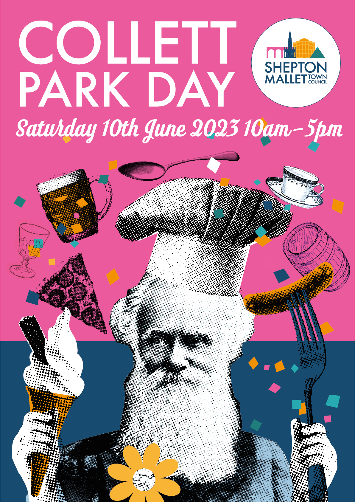 Collett Park Day events graphics