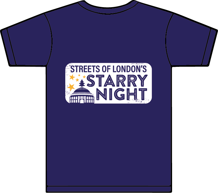 Streets of London Starry Night Tshirt